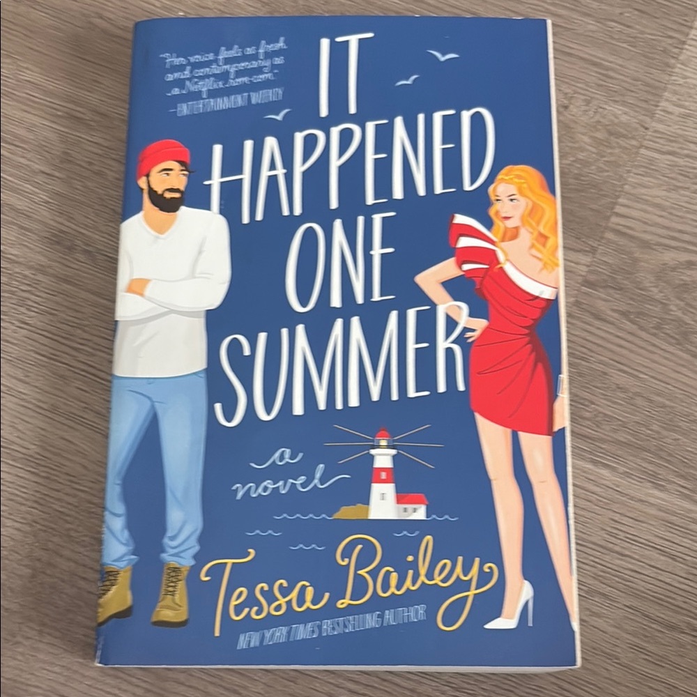 It Happened One Summer Novel by Tessa Bailey